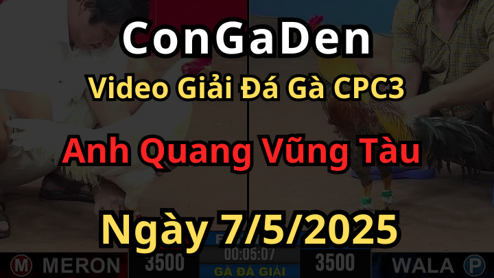 Hành trình vô địch của Anh Quang Vũng Tàu tại CPC3 ngày 7/5/2025